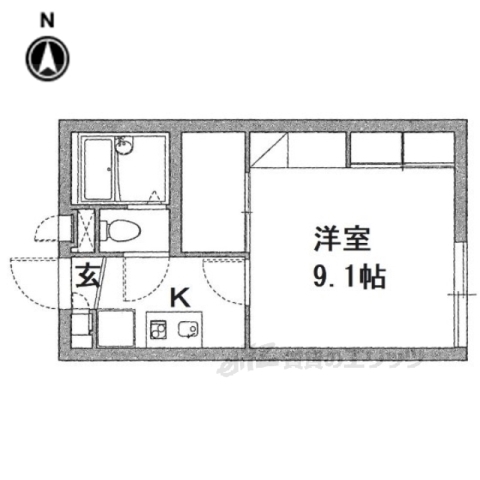 レオパレス大和郡山の間取り