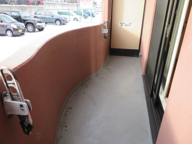 バルコニー　広々バルコニースペース♪