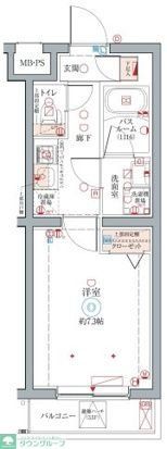 クレヴィスタ柴又の間取り