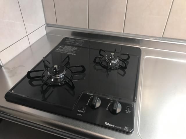 キッチン　２口ガスコンロ