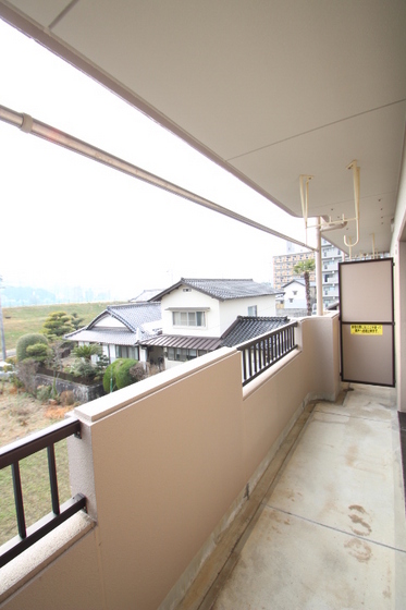バルコニー　※別部屋の写真です