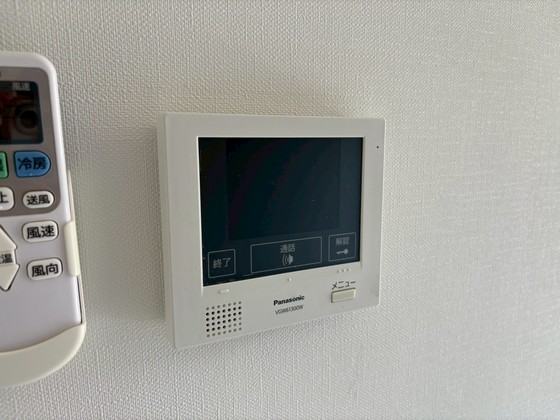 セキュリティ　※別部屋の写真です