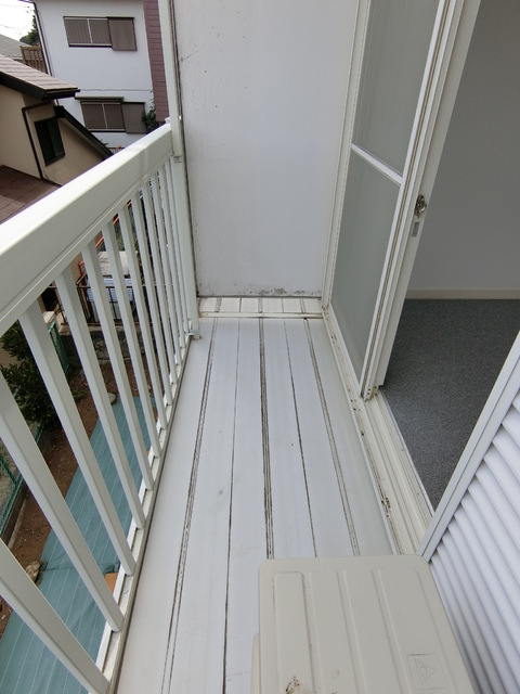 バルコニー　南向きで日当たり良好なバルコニー♪