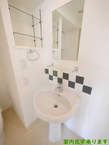 洗面設備　グランカーサ新宿御苑（exスペーシア新宿）