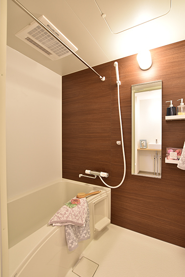 バス・シャワールーム　モデルルームです。家具・雑貨等はつきません。