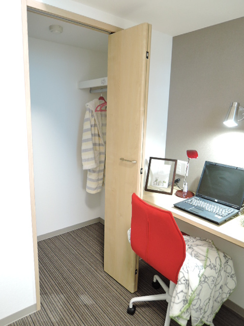 収納　モデルルームです。家具・雑貨等はつきません。