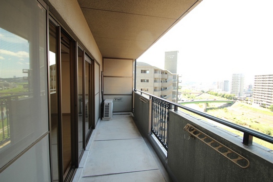 バルコニー　※別号室の写真です