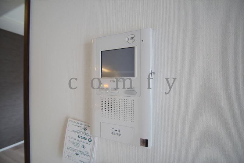 セキュリティ　安心のモニター付きインターホン