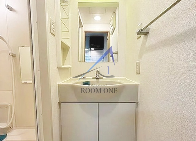 洗面設備　洗面台です。