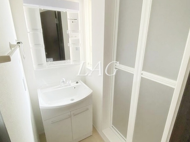 洗面設備　洗面台です。