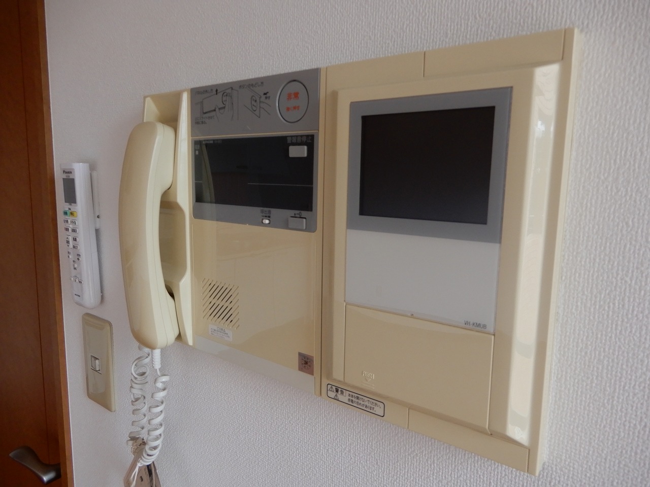 セキュリティ　オートロック付きモニターホン