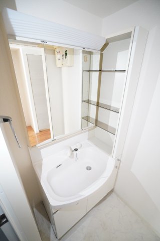 洗面設備　※同物件・反転タイプの写真です。