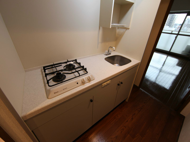 キッチン　システムキッチン　2口ガスコンロ
