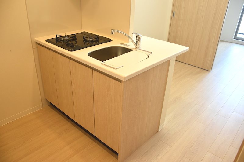 キッチン　※こちらのお部屋はカウンターキッチンではありません