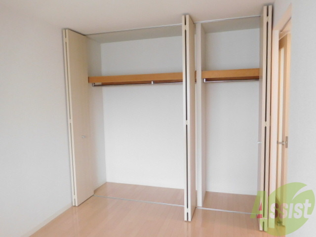 収納　壁一面の収納です