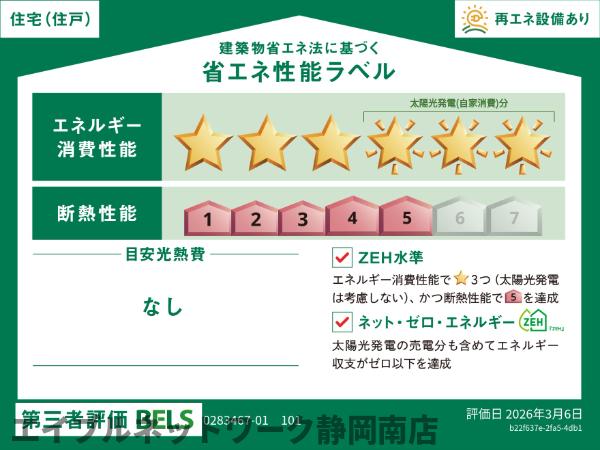 省エネ性能ラベル　イメージ