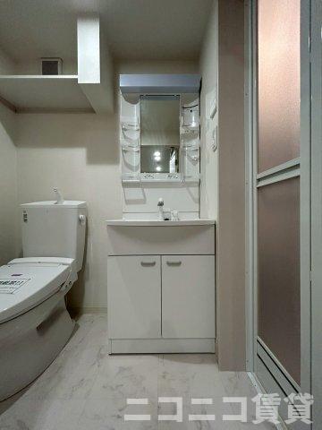 洗面設備　別号室イメージの為、現状を優先致します。