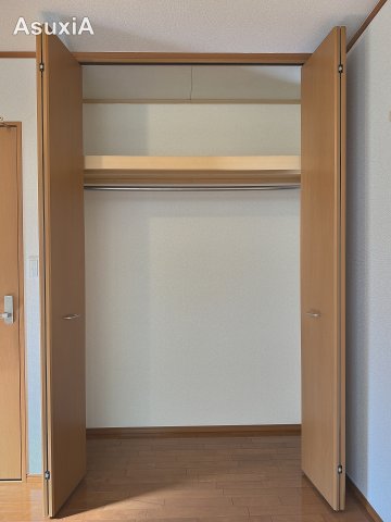 収納　別タイプのお部屋の写真です