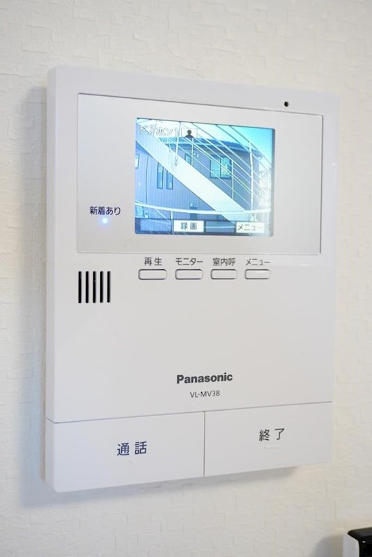 セキュリティ　来客時に便利なＴＶモニターホン