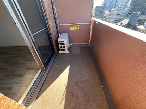 バルコニー　※別部屋の写真です