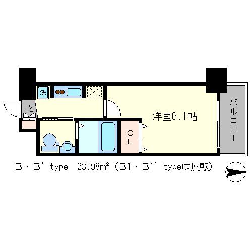 エステムプラザ京都御所ノ内REGIAの間取り写真