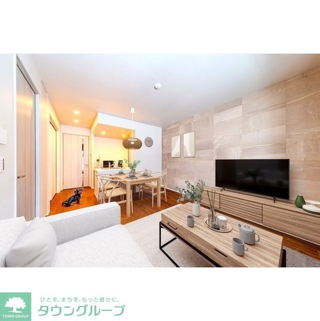 居室・リビング　家具・調度品等はCG 加工です。実際の賃貸住居 には含まれ…