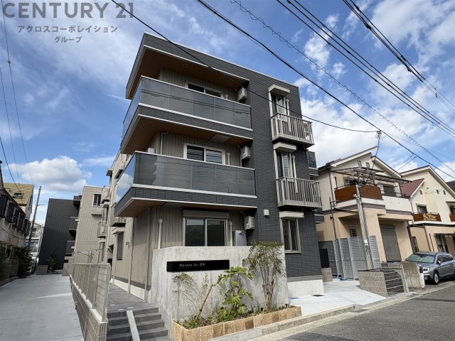 建物外観　オートロックで安心！