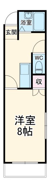 ドウェルUの間取り写真