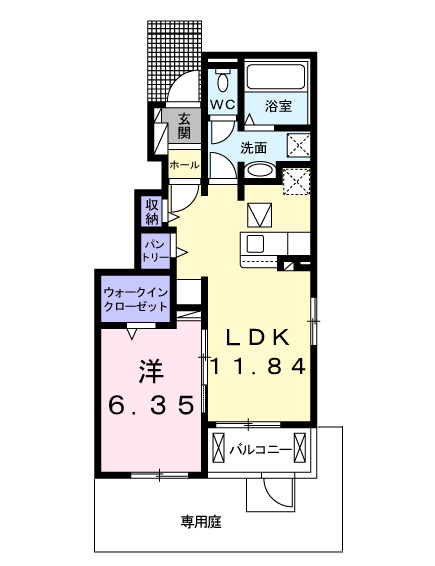 南海泉北線 和泉中央駅 徒歩20分 2階建 築6年の間取り写真