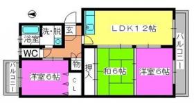 ハイツ立川の間取り写真