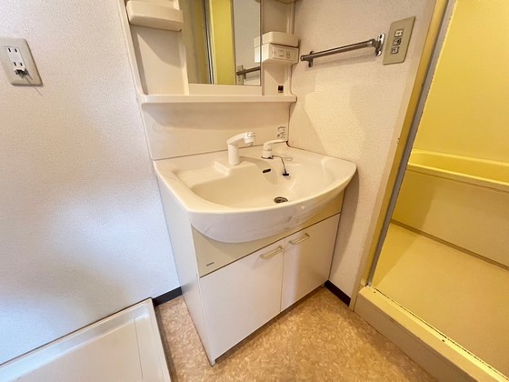 洗面設備　※別部屋の写真です