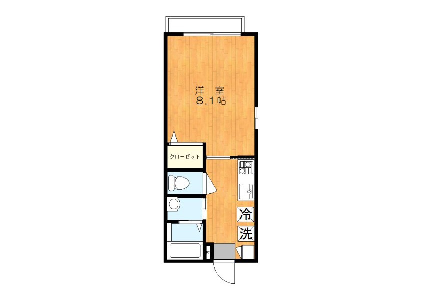 稲城市矢野口のマンションの間取り