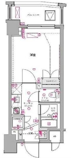 セ　ジョリ　南品川の間取り