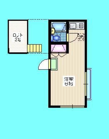 板橋区大谷口北町のアパートの間取り