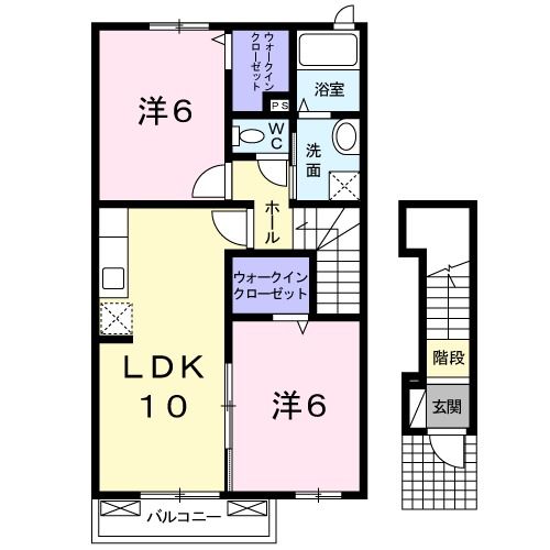 ブライトレジデンスの間取り