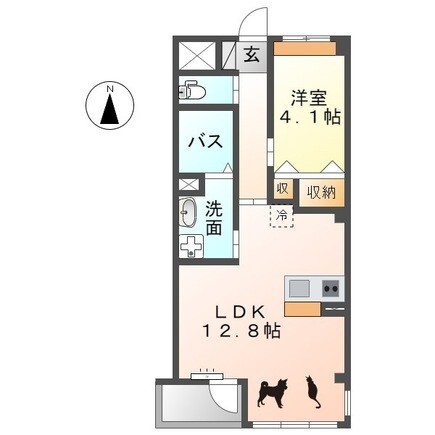 インペリアルシャトーの間取り