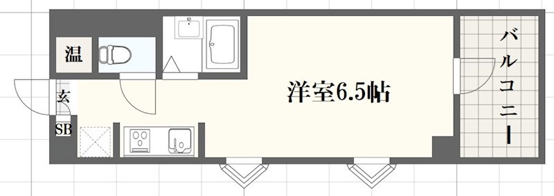 プリモローザMの間取り