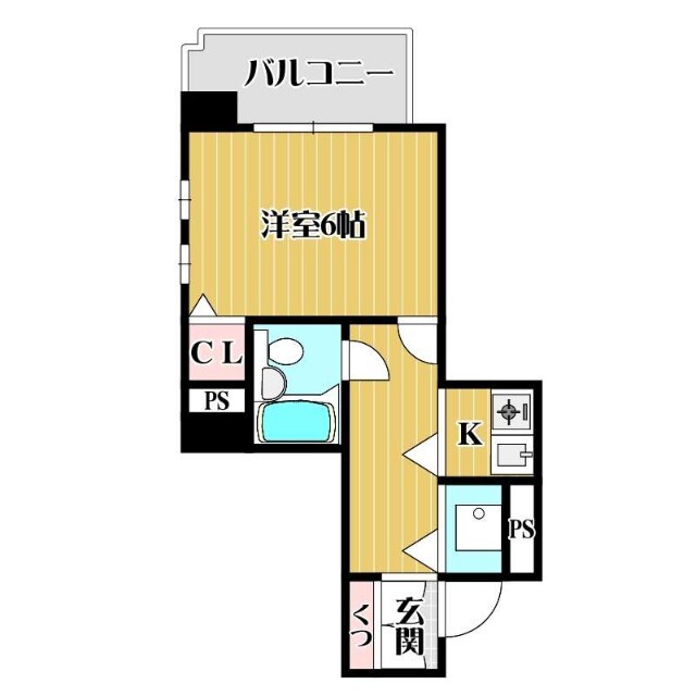 ライオンズマンション東洞院の間取り