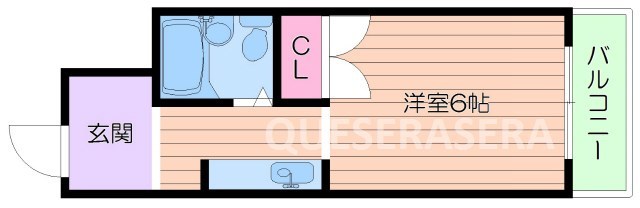 キングコーポ堂山の間取り