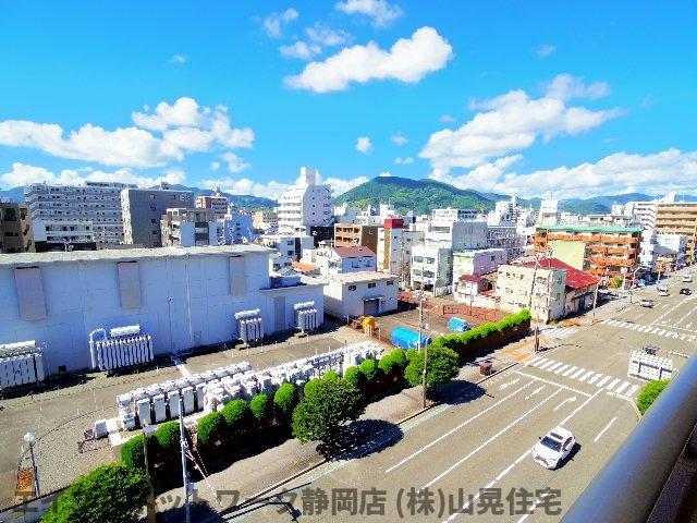 【静岡市葵区西門町のマンションの眺望】