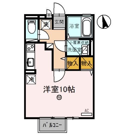 エスポワール青山の間取り