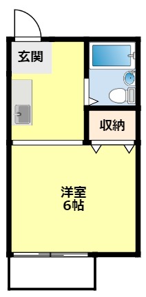 豊田市高岡本町のマンションの間取り