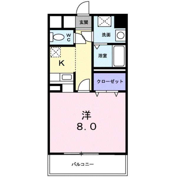 エルグレイス大手の間取り