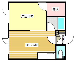 イトーコーポＢの間取り