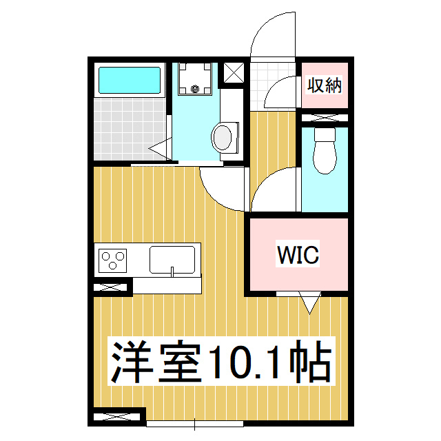 コンフォーティア箕輪　Ｂ棟の間取り