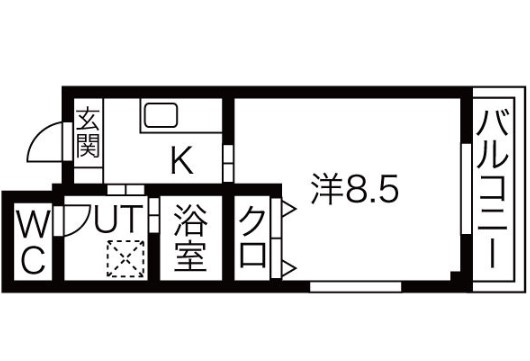 【スカイハイツ戸田の間取り】