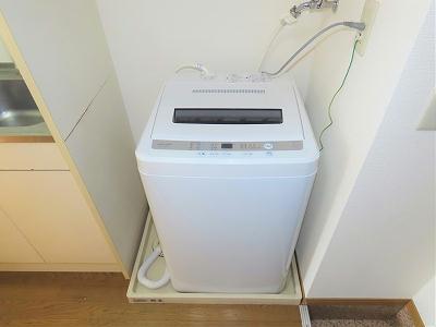 その他設備　洗濯機も付いています