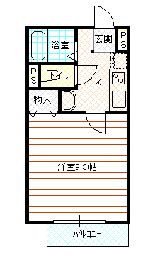 ヘーベルコート加古川の間取り