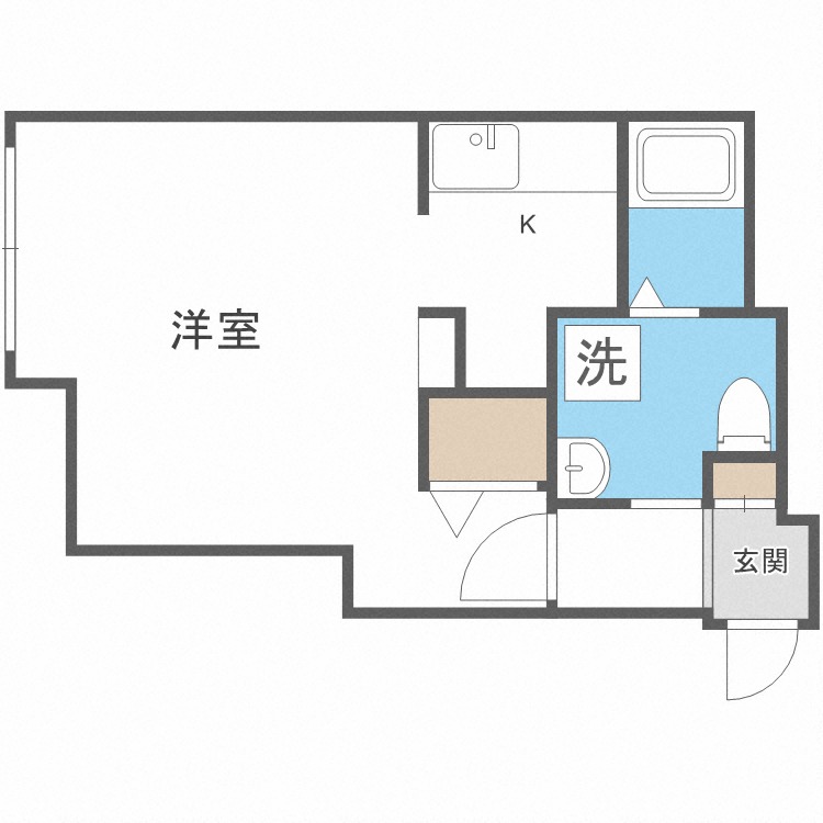 Ｐｒｅｓｔｉｇｅ　Ｓａｐｐｏｒｏの間取り