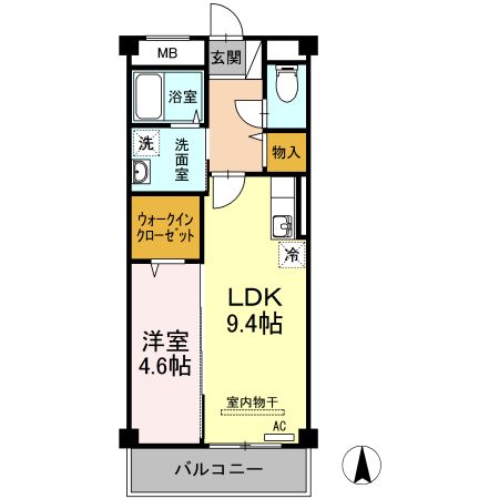 フォレスト林町の間取り